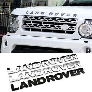 Miếng Dán Nắp Capo Xe Hơi In Chữ 3d Bằng Crom Cho land rover range rover sport discovery 2 3 4