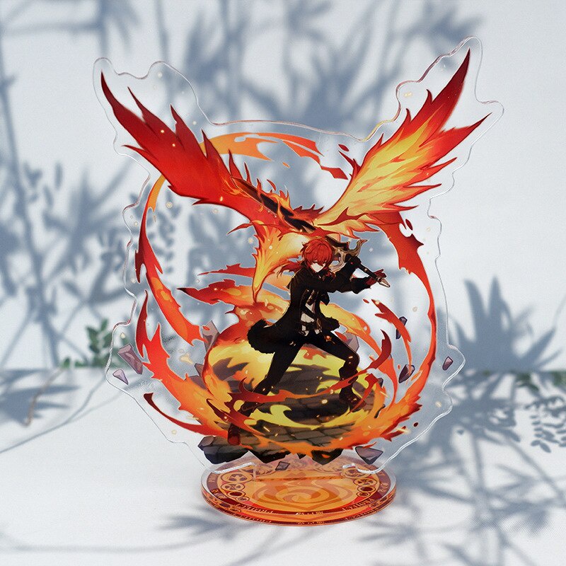 Mô hình Standee Roles Neuvillette Wriothesley Lyney Genshin Impact Anime Wanderer Nahida Cyno decor 1