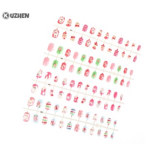 Kuzhen móng tay giả họa tiết hoạt hình đặc biệt cho trẻ em
