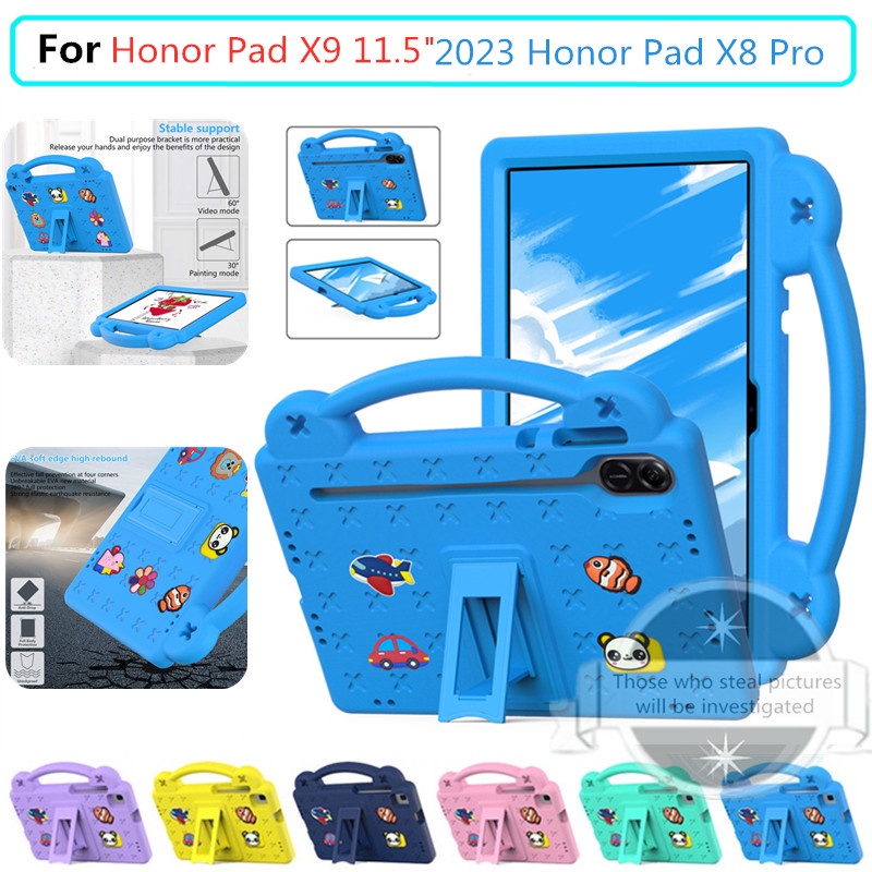 Ốp Bao Da Máy Tính Bảng Chống Sốc Có Tay Cầm Cho honor pad x9 11.5inch 2023 honor pad x8 pro Ốp