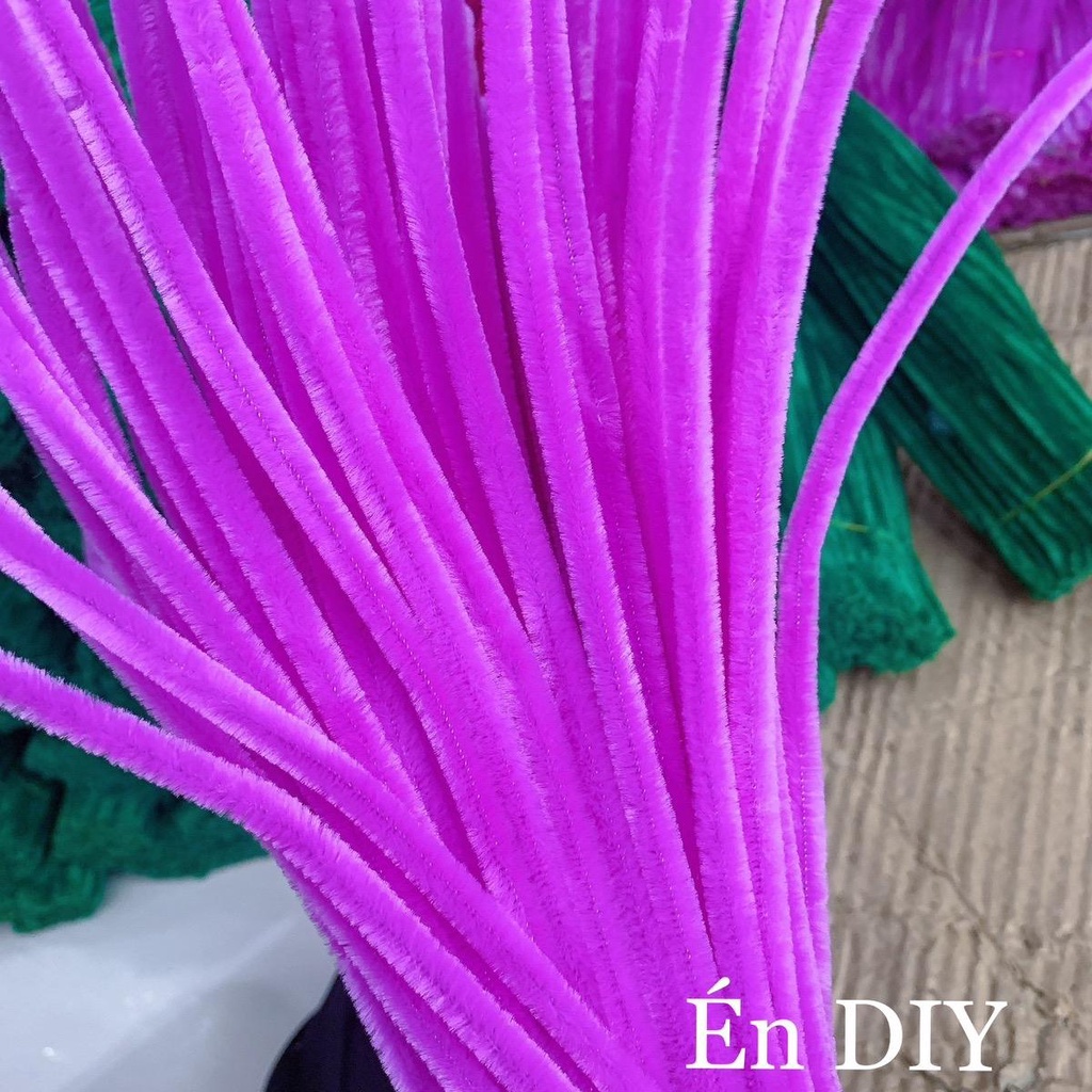 Bó 50 Sợi ————- Kẽm Nhung Mã Hoá Loại 1 Lông Dày Mịn Hàng Chuẩn