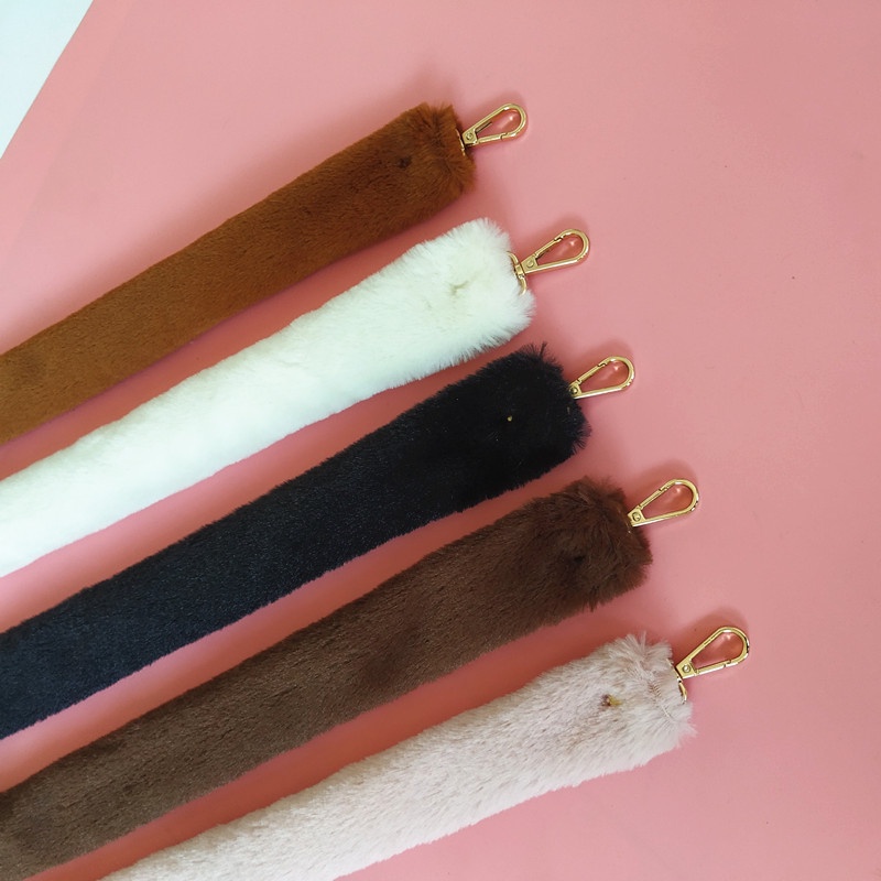 Túi Đeo Chéo Vai Giả Lông Thỏ Thời Trang Dành Cho Nữ