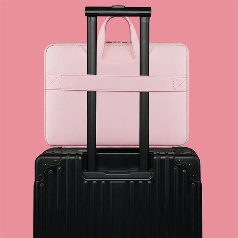 Dễ Thương Túi Đựng laptop Bằng Da pu Chống Nước Chống Sốc Họa Tiết Hoạt Hình Cho laptop 12 13.3 14.1 15 15.6 16.1inch