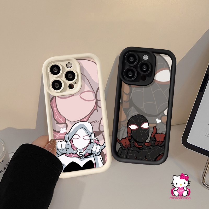 Dễ Thương Ốp Điện Thoại Mềm Hình Người Nhện Cho realme c35 c53 c55 c51 c25y c15 c25 c20a c21y c33 c31 c17 c30 c12 c11 c21 8i 7i 11 5i 9i 6i 5s c20 Bộ Đồ Chơi Bảo Vệ An Toàn Cho Bé