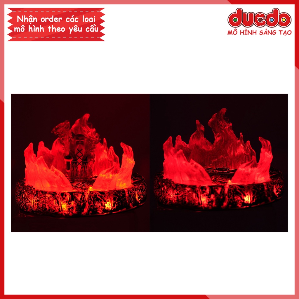 Đế trưng bày Minifigures nhân vật Anime Bleach Sứ Mệnh Thần Chết - Đồ chơi Lắp ghép Xếp hình Mini Mô hình XW672