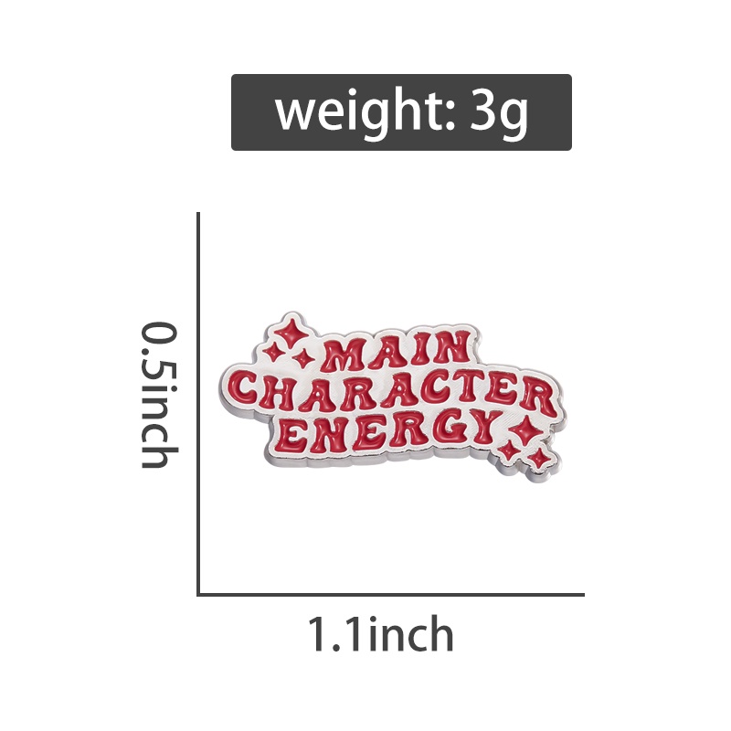 Huy Hiệu Cài Áo / Ba Lô Bằng Kim Loại Hình Nhân Vật Chính Hãng Menamel Vui Nhộn Làm Quà Tặng Trang Sức