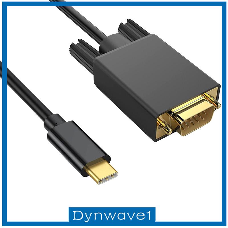 Dây Cáp Chuyển Đổi usb c Sang vga Dài 1.8m Dành Cho Máy Tính / laptop / Máy Tính Bảng