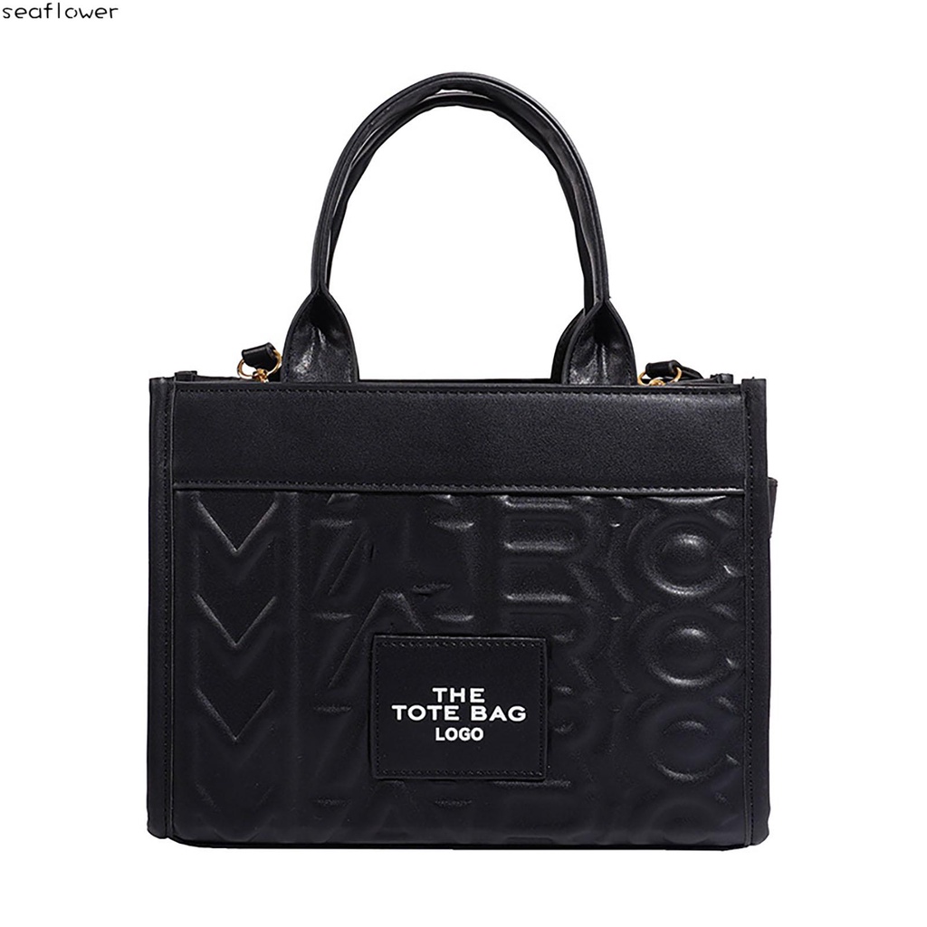 Túi tote Đeo Vai In Chữ Có Dây Điều Chỉnh Được Thời Trang Cho Nữ