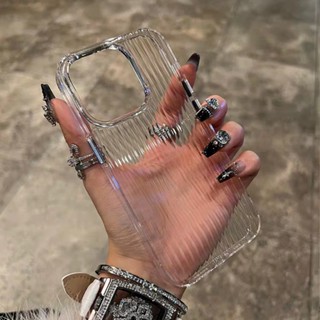 [Glacier streak / trong suốt / cứng / ốp lưng] tương thích với ốp lưng iPhone 16 15 14 13 pro max