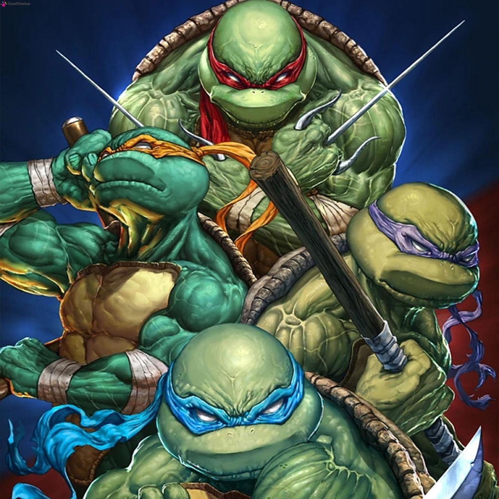 Mô Hình Nhân Vật ninja Rùa Nhỏ Gọn Và Nhẹ