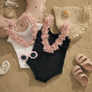 Wfrv Bé Gái Đồ Bơi Bộ Bikini Mùa Hè Chống Nắng Trẻ Em Hoa Dễ Thương Tập Đi Học Bơi Đồ Bơi Một Mảnh Áo Tắm Sunbeach