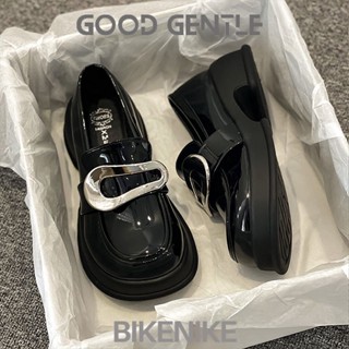  BIKENIKE Giày búp bê 2023 NEW Mùa hè Vintage England phong cách thiết lập Mary Jane 23073110 