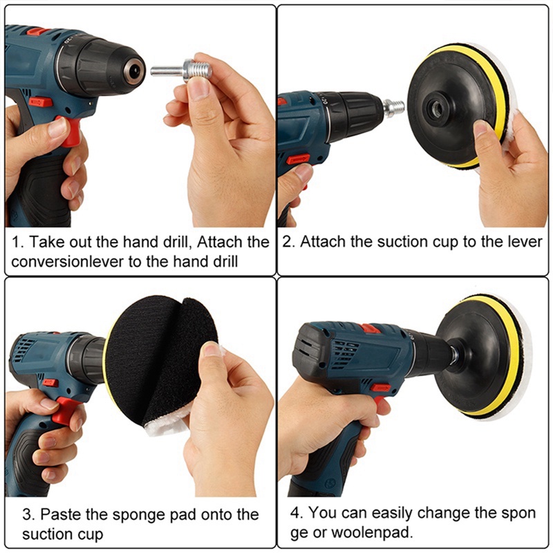 Miếng Bọt Biển Đánh Bóng Và Đánh Bóng Xe Hơi