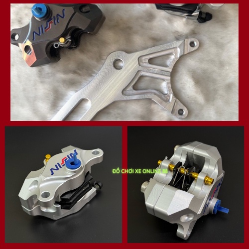 [Combo Wave] Heo dầu SAU Nissin 2 Pis + Kèm Pát SAU _Gắn Dòng Xe WAVE đi Thắng Sau Size Đĩa 220mm. G