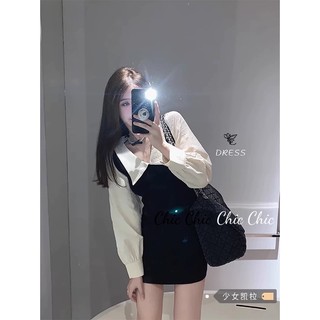 Chic Chic váy nữ Đầm Body Cho thời váy Popular Đơn giản hàn quốc phổ biến WLQ23C08RD 52Z231226