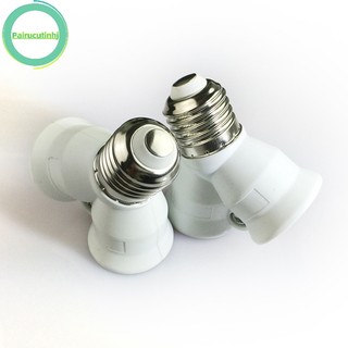 Chuôi Đèn Chuyển Đổi E27 Sang 2 - E27 E27 Dùng Cho Đèn LED E27