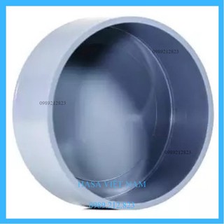 Bịt ống nhựa pvc, nắp bịt trơn ống pvc các cỡ giá sỉ