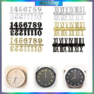 1 bộ số la mã gắn đồng hồ treo tường