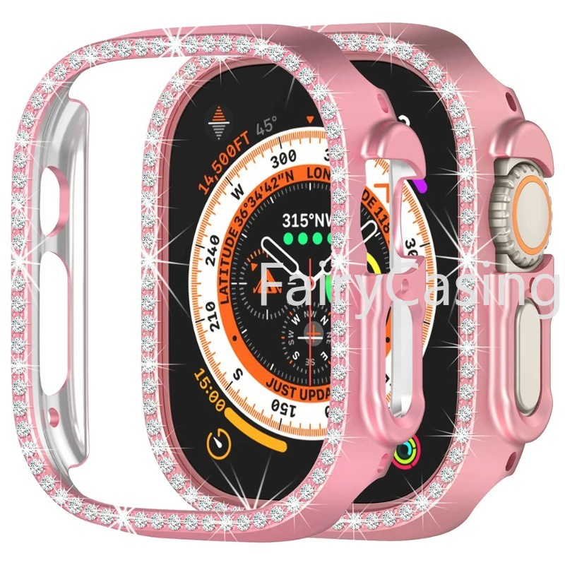 Ốp Bảo Vệ Bằng PC Cứng Chống Va Đập Cho Apple Watch Ultra 2 49MM Series 9 41MM 45MM 40MM 44MM iWatch