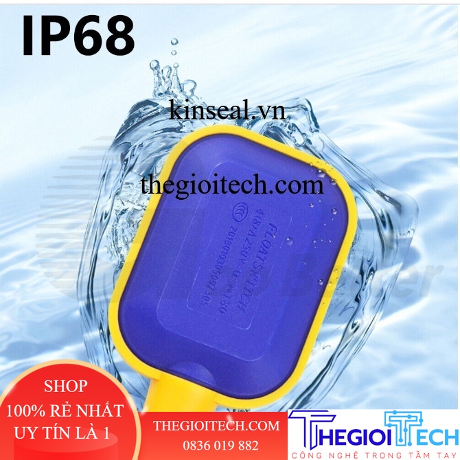 Công Tắc Phao Bơm Nước Chống Cạn Chống Tràn 2M 3M 5M - Phao điện - PDX-3M (3 mét)