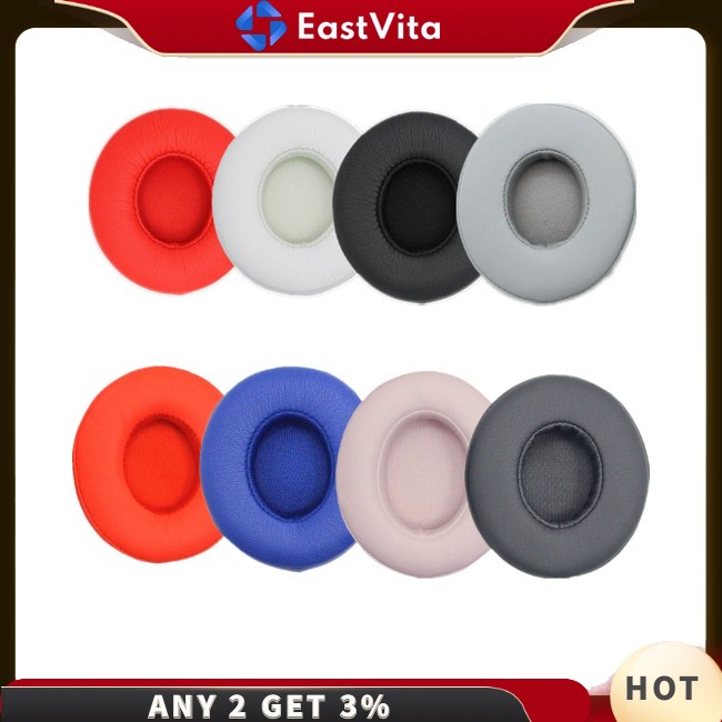 Bộ 2 Miếng Đệm Tai Nghe Bluetooth Không Dây Beats Solo 2.0 / solo3