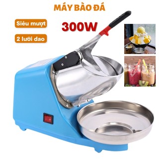 Máy bào đá, xay đá tuyết 2 lưỡi dao, 2 nắp Seka, bào đá nhuyễn và mịn, công suất 300W, bảo hành 12 tháng
