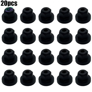 Bộ 20 Đai Ốc Nhựa E61 E65 E90 E91 X3 Cho BMW BlackNylon E36 E39 E46 E60