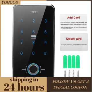 Yohooo Kiểm soát truy cập cửa chống nước Máy nhập mật khẩu thẻ IC vân tay