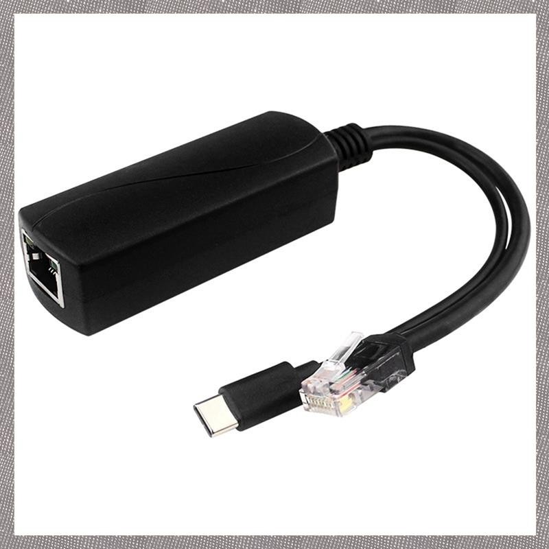 [M G L O] Bộ chia Gigabit POE 5V3A 1000Mbps Type-C Power over Ethernet cho CISCO cho HUAWEI cho Came