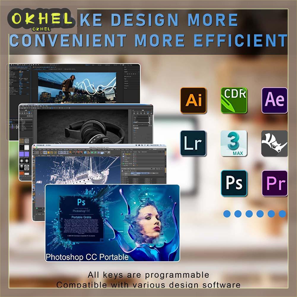 Macro Bàn Phím Cơ Chơi Game 12 Phím + 2 Nút Lập Trình Chất Lượng Cao