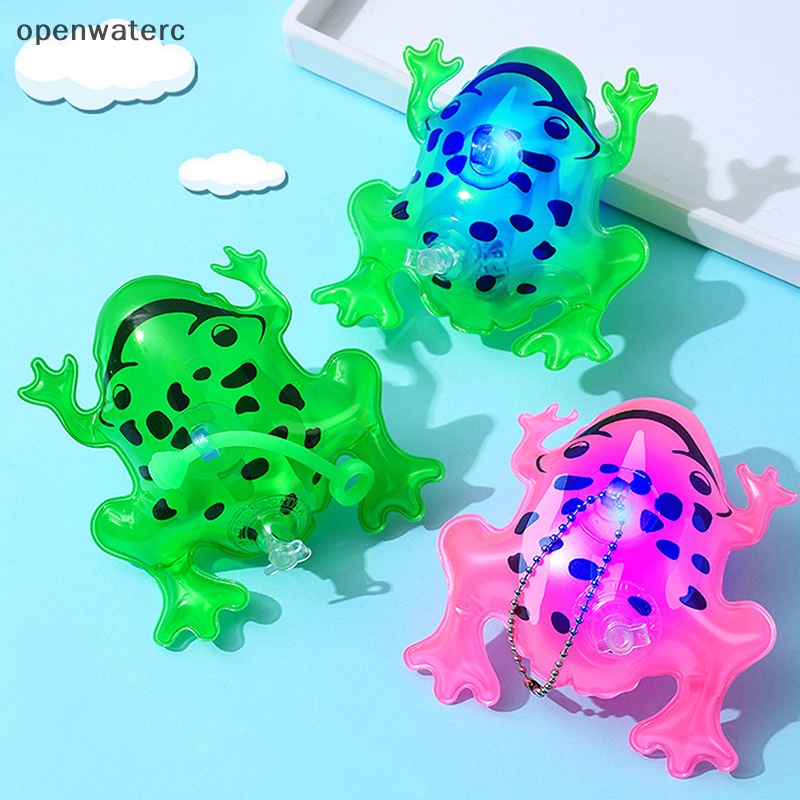 Openwaterc 1 Đồ Chơi Bơm Hơi mini Hình Ếch Xanh Cóc Vui Nhộn Trang Trí Tiệc Sinh Nhật / Đám Cưới vn