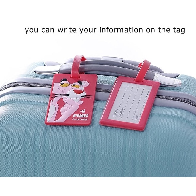 Thẻ tên treo vali hành lý balo du lịch name tag móc khóa đeo cặp ghi tên cute quà tặng dễ thương cho bé yk