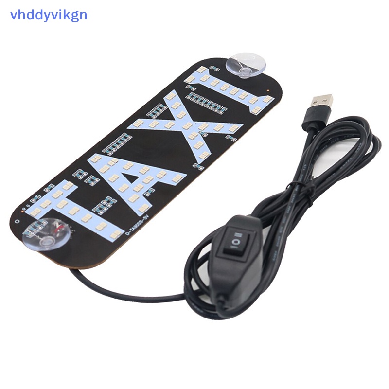 Vhdd Đèn led taxi 2 Màu Có Thể Thay Đổi Kèm usb  vn