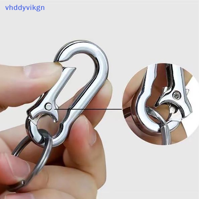 Vhdd Móc Chìa Khóa Bằng Thép Không Gỉ Hình Móng Ngựa Thời Trang Chống Thất Lạc Trang Trí Xe Hơi vn