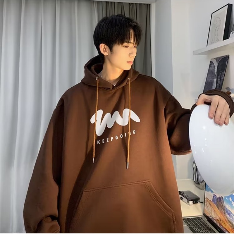 Áo Hoodie In Chữ Phong Cách Hàn Quốc Thời Trang Dành Cho Nam m-5xl