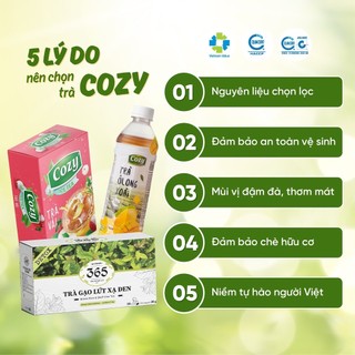Trà sữa Cozy Matcha 3 in 1 (10 gói x 17gr)