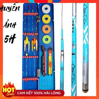 (SIÊU TIẾT KIỆM) Bộ cần câu đài HUYỄN ẢNH 5H -19i đầy đủ phụ kiện - SOMIA_fishing