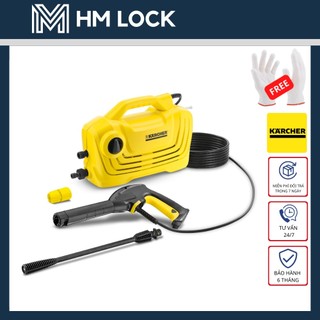 Máy phun rửa áp lực cao karcher k2 classic - 110 bar - chuyên phun rửa xe máy, và làm vườn