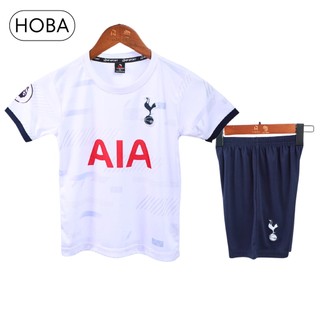 Bộ quần áo bóng đá trẻ em đồ đá banh trẻ em CLB Tottenham trắng