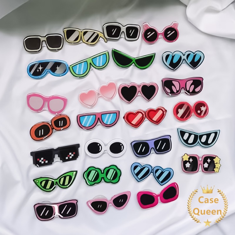 Nhẫn Đỡ Điện Thoại / Kính Mát Hình Trái Tim Xinh Xắn Sáng Tạo Giá Đỡ