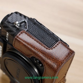 Bao da - halfcase fujifilm xt10, xt20, xt30 - mẫu mới