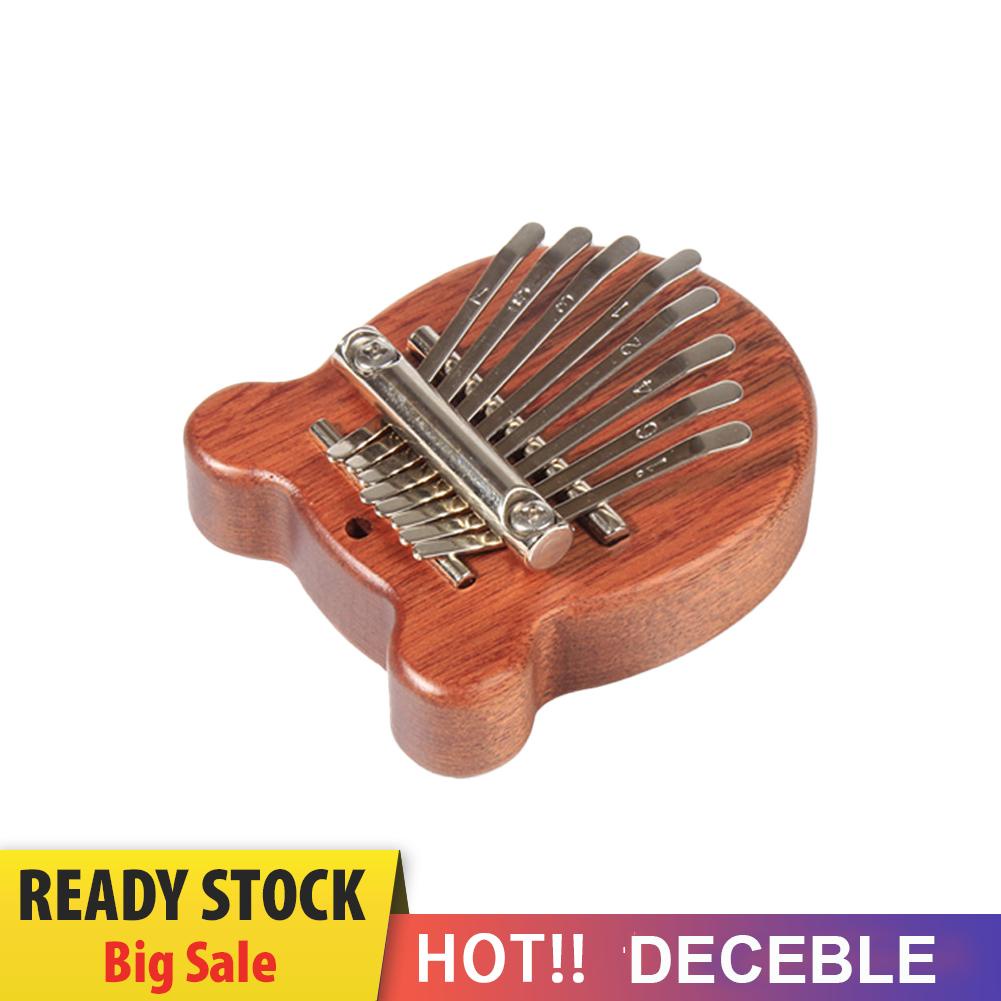 Đàn kalimba mini 8 Phím Bằng Gỗ / Kim Loại / Gỗ Đeo Ngón Tay