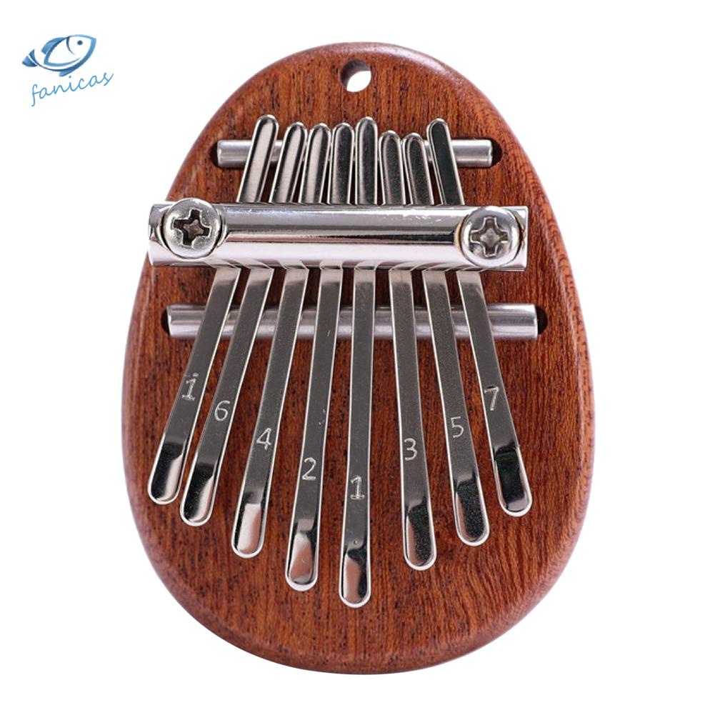 Fanicas.vn Nhạc Cụ kalimba mini Bằng Gỗ 8 Tông
