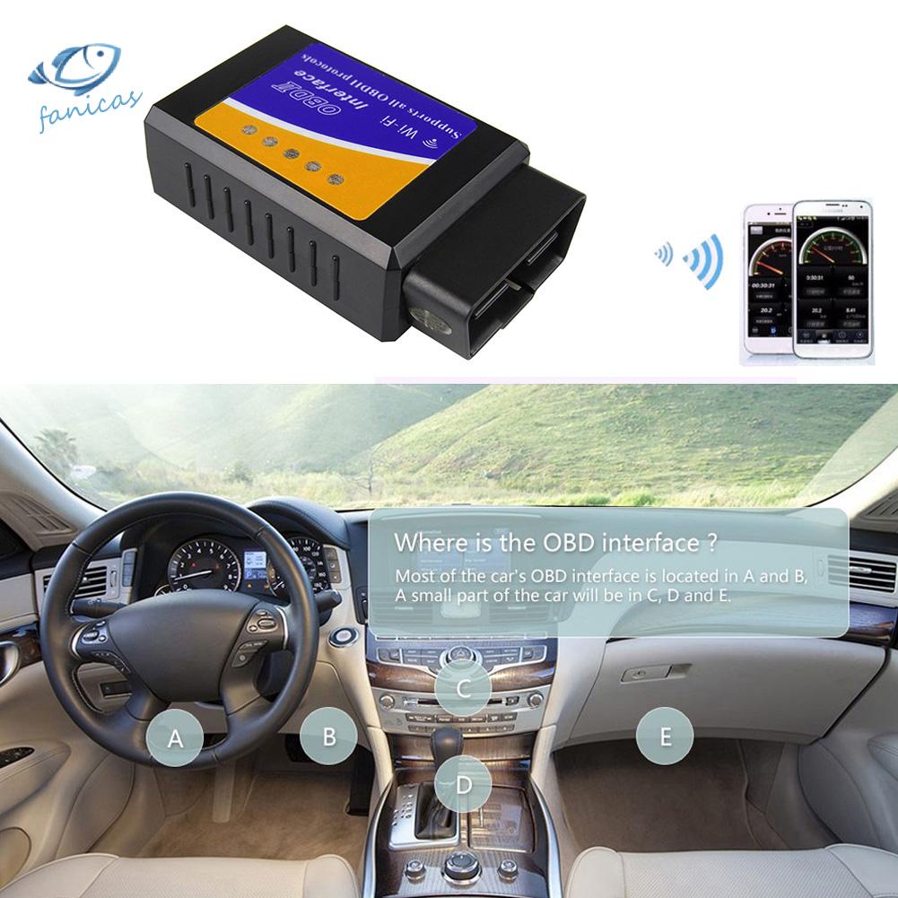 Máy Quét Xe Hơi Kết Nối wifi obd 2 ii obd2 Cho ios android
