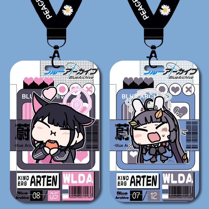 Blue Archive Alice Shiraito Student Campus Card Holder Meal Card Water Card Public Transportation Card Factory Card Work ID Protective Case