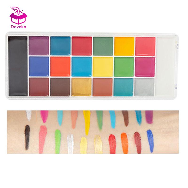 Bảng Màu Vẽ Cơ Thể Hóa Trang halloween