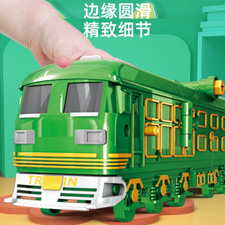 Hàng Có Sẵn Đồ Chơi Xe Buýt robot Biến Hình Ba Phần Vừa Vặn Cho Trẻ Em