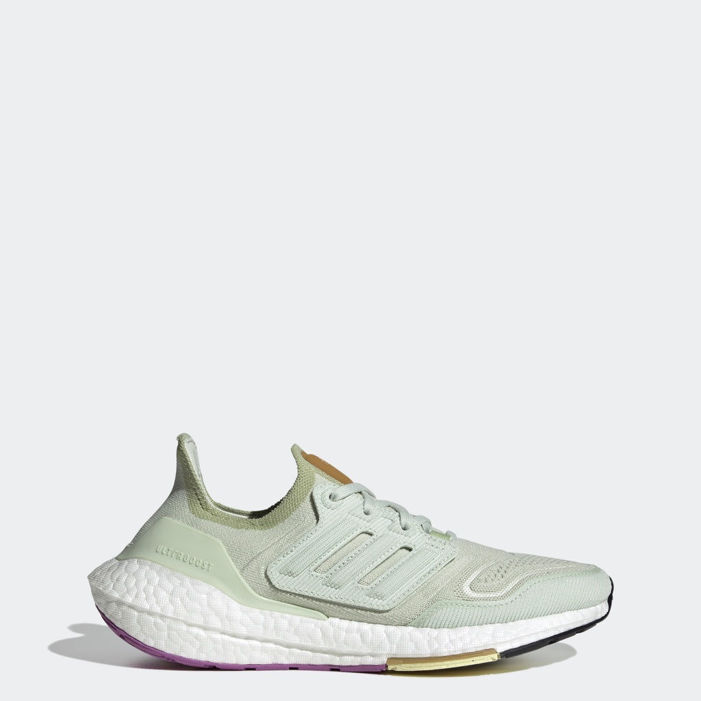 adidas Chạy Giày Ultraboost 22 Nữ màu xanh lá GX9162