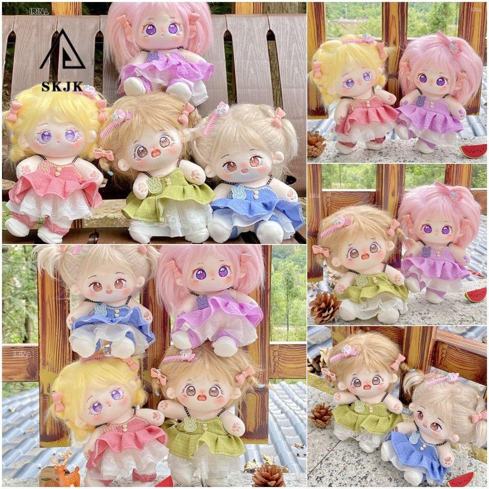 Skjk Bộ Quần Áo cotton Dễ Thương Dành Cho Búp Bê 20cm 20cm Vừa Vặn Đến 20cm