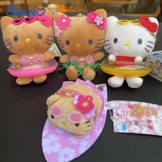 Sanrio Thú Nhồi Bông Hình Hello Kitty Da Đen Đáng Yêu